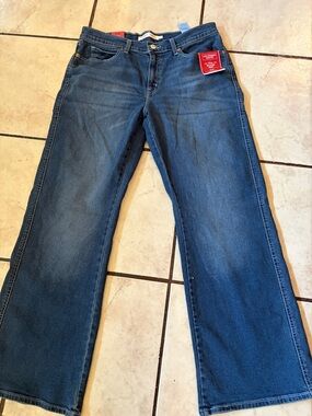 Levi's Women's Bootcut Jeans in Dark Blue